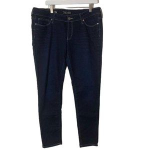 Decree Dark Denim Jegging Juniors 15